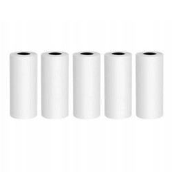 Set of paper rolls for the HURC9 cat mini thermal printer - 5 pcs Set of paper rolls for the HURC9 cat mini thermal printer - 5 pcs
