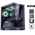 ARMAGGEDDON GAMING PC CASE MATX AQUARON BLACK AQUARONB