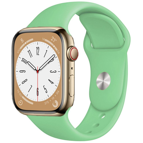 HOCO Apple Watch strap 42/44/45/49mm Flexible silicone WA01 light green
