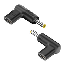 POWERTECH αντάπτορας τροφοδοσίας YX-04, USB-C σε HP 4.8x1.7mm, μαύρος POWERTECH αντάπτορας τροφοδοσίας YX-04, USB-C σε HP 4.8x1.7mm, μαύρος
