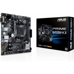 Asus Prime B450M-K II Mainboard Sockel AM4 (mATX, AMD Ryzen, DDR4, M.2, SATA 6Gbit/s, USB 3.1 Gen 2 Typ-A) 90mb1600-m0eay0