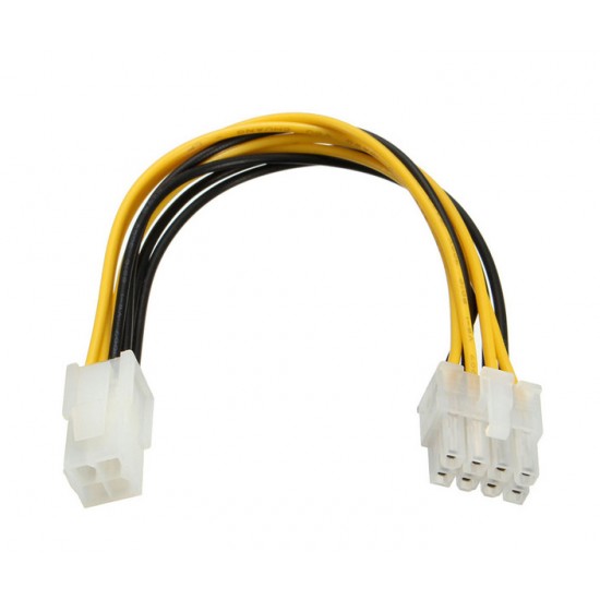 POWERTECH καλώδιο για MB 4pin θηλυκό σε 8pin αρσενικό CAB-W007, 20cm POWERTECH καλώδιο για MB 4pin θηλυκό σε 8pin αρσενικό CAB-W007, 20cm