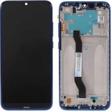 XIAOMI REDMI NOTE 8, NOTE 8 (2021) DISPLAY AND DIGITIZER WITH FRAME NEPTUNE BLUE OEM