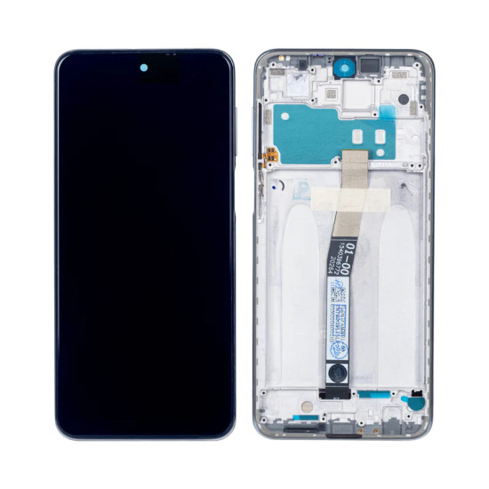 XIAOMI REDMI NOTE 10 LITE DISPLAY AND DIGITIZER WITH FRAME GLACIER WHITE