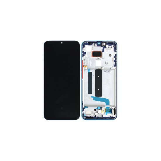 XIAOMI REDMI NOTE 10 LITE DISPLAY AND DIGITIZER WITH FRAME AURORA BLUE