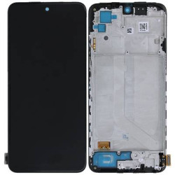 XIAOMI REDMI NOTE 10, NOTE 10S DISPLAY AND DIGITIZER WITH FRAME ONYX GREY