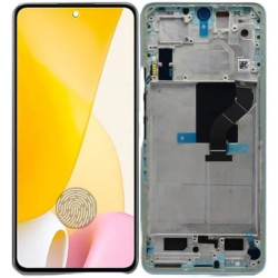 XIAOMI 12 LITE (2203129G) DISPLAY AND DIGITIZER WITHOUT FRAME BLACK