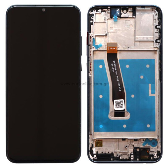 HONOR 10 LITE/HONOR 20 LITE ΟΘΟΝΗ + TOUCH SCREEN + LENS BLACK 3P OR