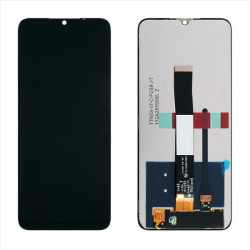 XIAOMI REDMI 9A/REDMI 9C ΟΘΟΝΗ + TOUCH SCREEN + LENS BLACK 3P OR