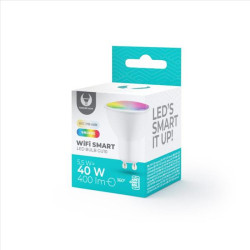 Bulb LED SMART GU10 5,5W RGB+CCT+DIM Tuya 400lm 230V Forever Light RTV500003