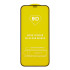 Tempered glass 9D for iPhone 15 6,1" black frame