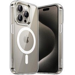 Anti Shock 1,5 mm Mag case for iPhone 15 Pro Max 6,7" transparent Anti Shock 1,5 mm Mag case for iPhone 15 Pro Max 6,7" transparent