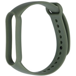 Strap silicone for smartband Xiaomi Mi Band 5 / 6 / 7 green (08) Strap silicone for smartband Xiaomi Mi Band 5 / 6 / 7 green (08)