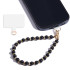 Long marble black telephone chain