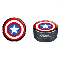 MSPCAPAM003 Captain America 001 Multicoloured Portable 3W wireless speaker MSPCAPAM003 Captain America 001 Multicoloured Portable 3W wireless speaker