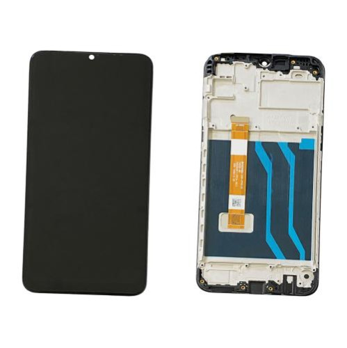 REALME 6I RMX2040 DISPLAY AND DIGITIZER WITH FRAME BLACK OEM