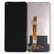 REALME NARZO 30 5G RMX3242 DISPLAY AND DIGITIZER WITH FRAME RACING SILVER OEM