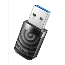 CUDY ασύρματος USB αντάπτορας δικτύου WU1300S, AC1300 1300Mbps, 2.4/5GHz