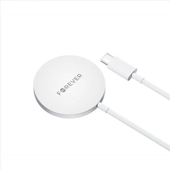Forever MAWC-100 magnetic wireless charger 15W gray Forever MAWC-100 magnetic wireless charger 15W gray