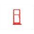 Huawei P Smart Plus (Nova 3i) Sim And SD Card Holder Red