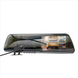 HOCO car camera for mirror with screen 4,5" + rear camera 1080P/30fps DV4 black HOCO car camera for mirror with screen 4,5" + rear camera 1080P/30fps DV4 black