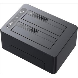 ISHEEP Dual Bay Hard Drive Docking Station, USB 3.0 to 2.5/3.5 inch SATA HDD/SSD, Support for Offline Clones K3082 ISHEEP Dual Bay Hard Drive Docking Station, USB 3.0 to 2.5/3.5 inch SATA HDD/SSD, Support for Offline Clones K3082