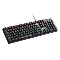 Canyon Mechanical Gaming Keyboard Deimos GK-4 Black Πληκτρολόγιο με Custom Blue διακόπτες και RGB φωτισμό