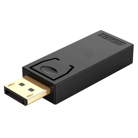 POWERTECH αντάπτορας DisplayPort σε HDMI CAB-DP065, Passive, 4K, μαύρος CAB-DP065