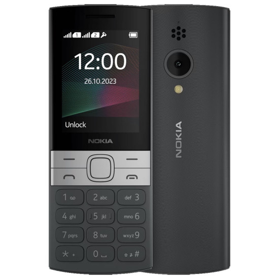 ΚΙΝΗΤΟ ΜΕ ΠΛΗΚΤΡΑ NOKIA 150 (2023) 2.4" DUAL SIM 2G 4MB/4MB (TA-1582) BLACK GR