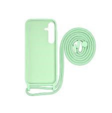 Rixus For Samsung Galaxy A25 5G A256B TPU Necklace Cord Cover Matcha OEM-A25 5G A256B TPU MAC