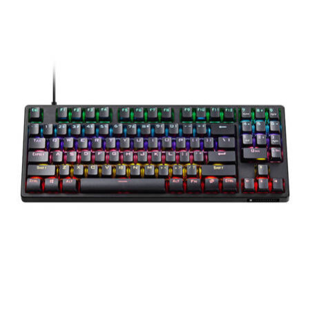 Thunderobot KG3089R Wired Mechanical Keyboard, Red Switch (black) - 054658