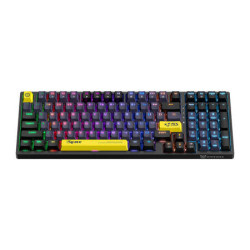 ONIKUMA G38 98 Keys USB Wired Mechanical Keyboard Black - 066032