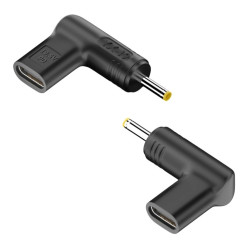 POWERTECH αντάπτορας τροφοδοσίας YX-19, USB-C σε Asus 2.5x0.7mm, μαύρος - YX-19 POWERTECH αντάπτορας τροφοδοσίας YX-19, USB-C σε Asus 2.5x0.7mm, μαύρος - YX-19