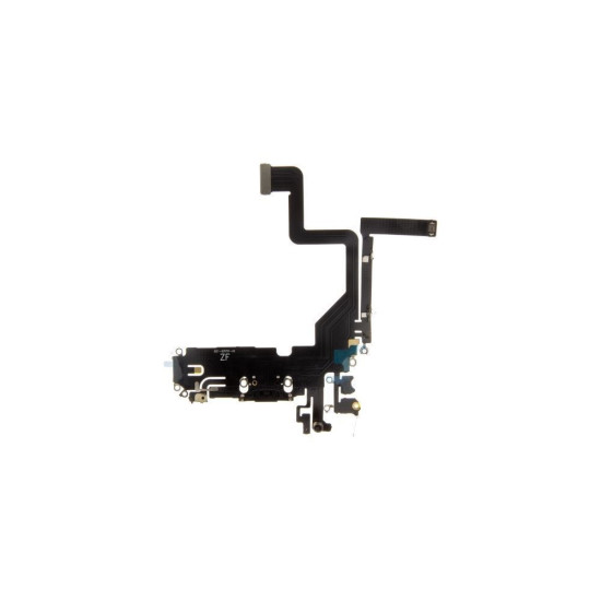For iPhone 14 Pro System Connector Flex Board Space Black - OEM 14 Pro Con Spc Blc