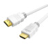 CABLETIME καλώδιο HDMI CT-HE19G με Ethernet, 4K/60Hz, 18 Gbps, 2m, λευκό