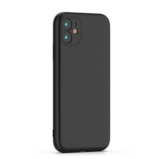 Silicon case for iPhone SE 2025 black