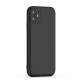 Silicon case for iPhone SE 2025 black