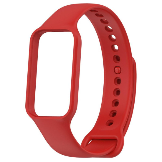ΛΟΥΡΑΚΙ ΡΟΛΟΓΙΟΥ ΣΙΛΙΚΟΝΗΣ XIAOMI REDMI SMART BAND 2/SMART BAND 8 ACTIVE RED