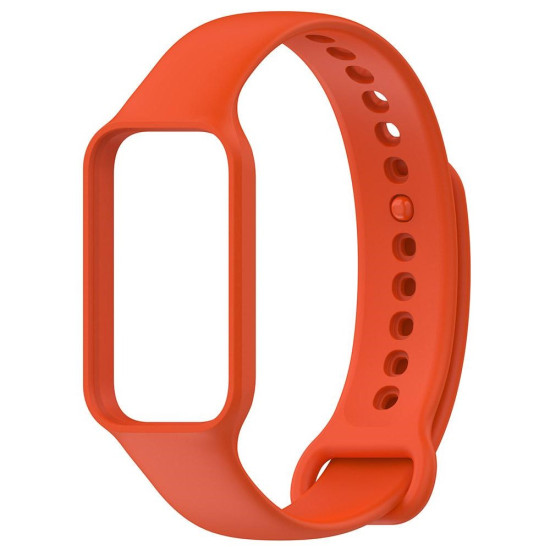 ΛΟΥΡΑΚΙ ΡΟΛΟΓΙΟΥ ΣΙΛΙΚΟΝΗΣ XIAOMI REDMI SMART BAND 2/SMART BAND 8 ACTIVE ORANGE