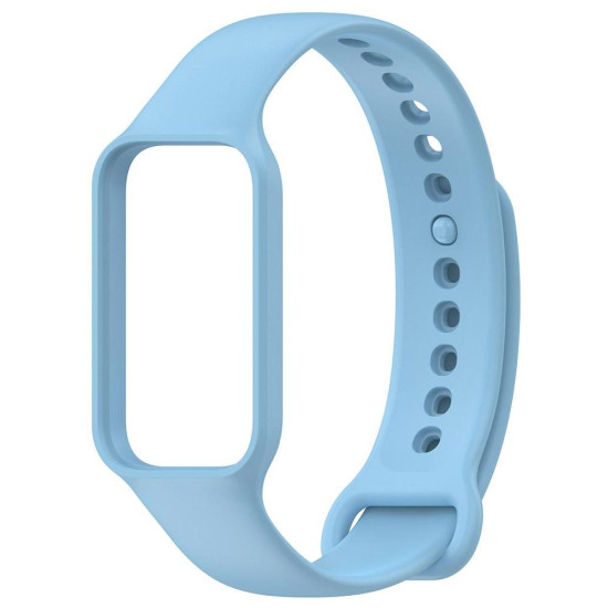 ΛΟΥΡΑΚΙ ΡΟΛΟΓΙΟΥ ΣΙΛΙΚΟΝΗΣ XIAOMI REDMI SMART BAND 2/SMART BAND 8 ACTIVE LIGHT BLUE