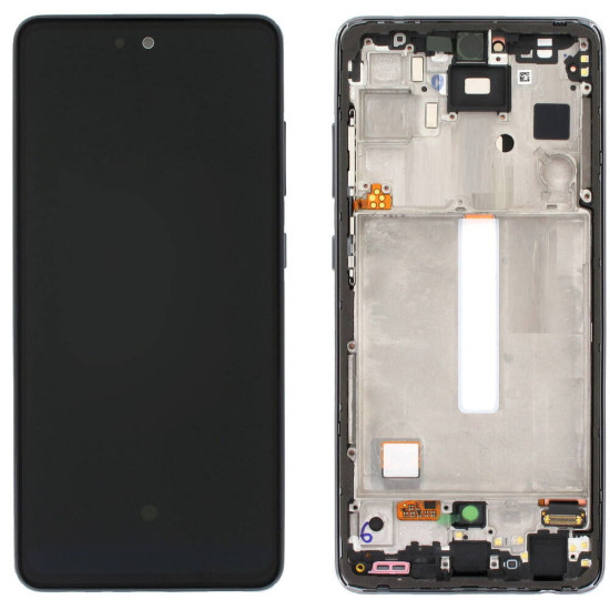 SAMSUNG GALAXY A52/A52S 5G A528B DISPLAY AND DIGITIZER COMPLETE AWESOME BLUE (SP)
