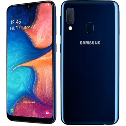 Samsung Galaxy A20e A202F Dual Sim (3GB/32GB) Blue Refurbished Grade Β