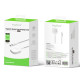 Rixus RXUC19 Magnetic Watch Fast Charging Cable 100CM White