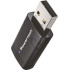 POWERTECH ασύρματος USB αντάπτορας δικτύου & Bluetooth 5.3 PT-1387, 900Mbps WiFi 6