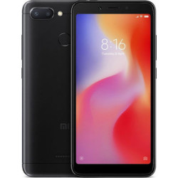Xiaomi Redmi 6 / 3GB RAM 64GB DS Refurbished Black Grade A