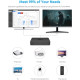BMAX Mini PC Intel Gemini Lake N4000 (up to 2.6GHz) 8GB DDR4 128GB eMMC  4K@60Hz, HDMI 2.4G/5G Dual WiFi, Gigabit Eth Bluetooth 4.2
