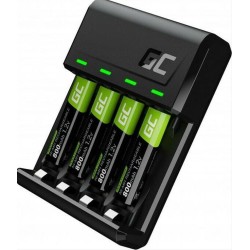 Set Green Cell GC VitalCharger and batteries 2xAA 2000mAh 2xAAA 800mAh GRSETGC03