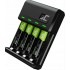 Set Green Cell GC VitalCharger and batteries 2xAA 2000mAh 2xAAA 800mAh GRSETGC03