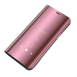Smart Clear View Case for Huawei Y5 2019 / Honor 8S pink Smart Clear View Case for Huawei Y5 2019 / Honor 8S pink