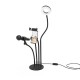 LED Ring light One Plus NR9104, 9cm, 10W, Black